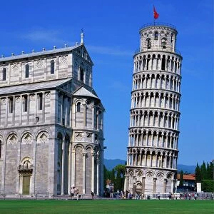 Towers Pillow Collection: Leaning Tower of Pisa