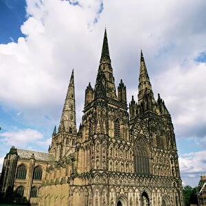 England Mouse Mat Collection: Lichfield