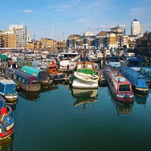 Sights Premium Framed Print Collection: Limehouse Basin