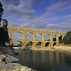 Heritage Sites Premium Framed Print Collection: Pont du Gard (Roman Aqueduct)
