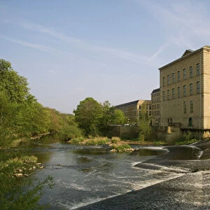 Heritage Sites Mouse Mat Collection: Saltaire