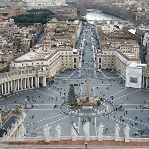 Vatican City Pillow Collection: Aerial Views