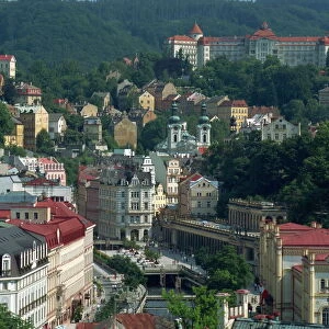 Czech Republic Pillow Collection: Aerial Views