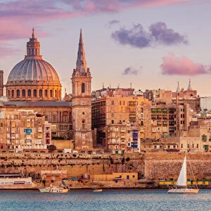 Malta Framed Print Collection: Valletta
