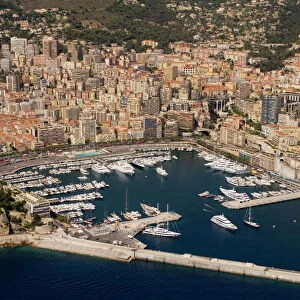 Monaco Poster Print Collection: Aerial Views