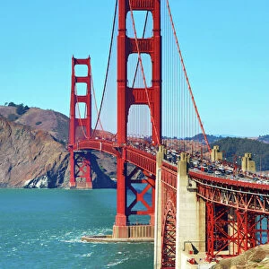 Bridges Pillow Collection: Golden Gate Bridge, San Francisco