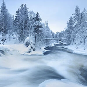 Finland Canvas Print Collection: Rivers