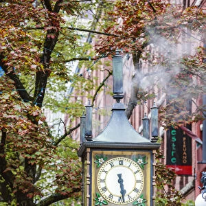 Steam clock, Gastown, Vancouver, British Columbia, Canada