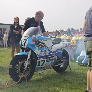 Danny Webbs Suzuki, 2019 Jurby Day