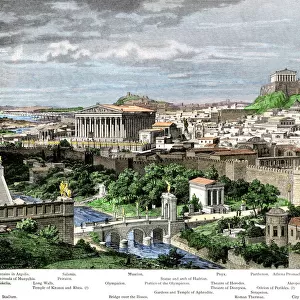 Ancient Greece Canvas Print Collection: Athens