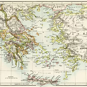 Maps and Charts Photo Mug Collection: Turkey