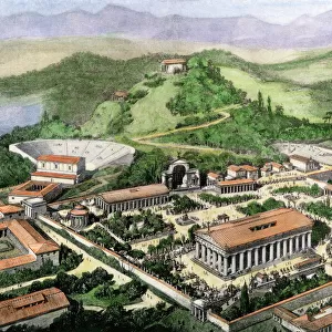 Ancient Greece Fine Art Print Collection: Olympia