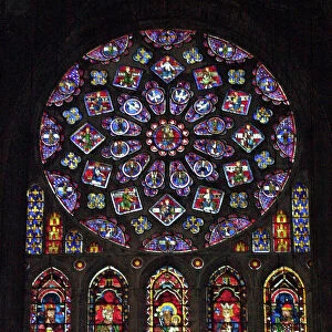 Cathedrals and churches Poster Print Collection: Rose windows