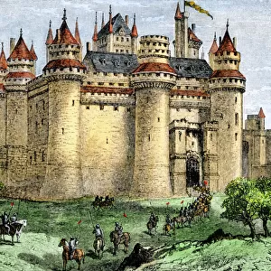 Medieval architecture Poster Print Collection: Towers and city walls