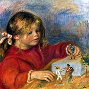 Impressionist paintings Canvas Print Collection: Pierre-Auguste Renoir artworks