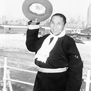 NGAWANG WANGYAL (1901-1983). Known as Geshe Wangyal. Kalmyk Buddhist priest and scholar