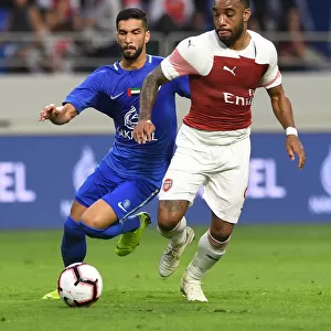 Al-Nasr Dubai SC vs. Arsenal: Lacazette and Khamis Clash in Friendly Match