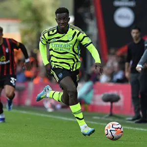 Arsenal's Eddie Nketiah Shines in AFC Bournemouth Clash (2023-24 Premier League)