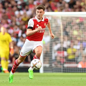 Arsenal's Kieran Tierney in Action: Arsenal vs. Fulham, 2022-23 Premier League