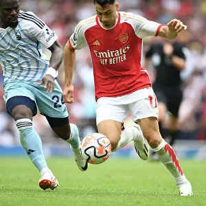 Martinelli's Debut: Arsenal Kicks Off 2023-24 Premier League Season with Win against Nottingham Forest