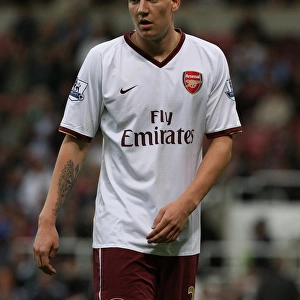 Nicklas Bendtner's Goal Secures 1-0 Victory for Arsenal over West Ham United, Barclays Premier League, 2007