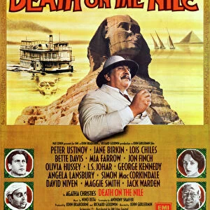 Movie Posters Pillow Collection: Death on the Nile