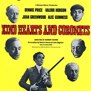 Movie Posters Pillow Collection: Kind Hearts and Coronets