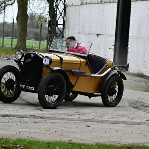 Motorsport 2015 Canvas Print Collection: VSCC Winter Driving tests, 5th December 2015