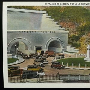 Vintage Postcards Premium Framed Print Collection: Usa