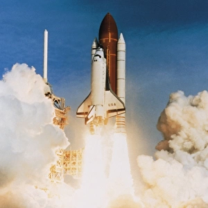 Space exploration Photographic Print Collection: Space shuttles