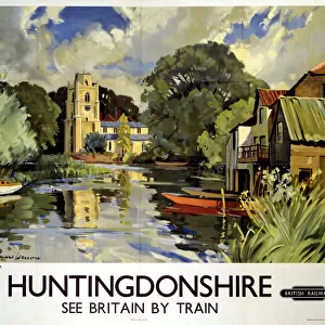 England Mouse Mat Collection: Huntingdonshire