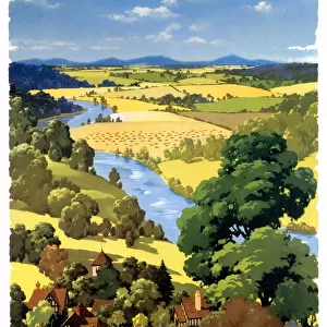 England Canvas Print Collection: Herefordshire & Shropshire