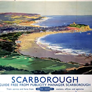 Railway Posters Collection: Scarborough Railway Posters