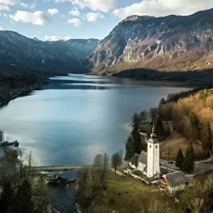 Slovenia Pillow Collection: Aerial Views
