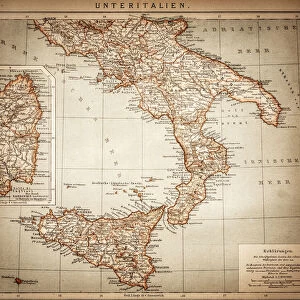 Maps and Charts Photographic Print Collection: San Marino