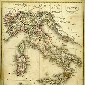 San Marino Framed Print Collection: Maps