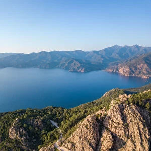 Heritage Sites Mouse Mat Collection: Gulf of Porto: Calanche of Piana, Gulf of Girolata, Scandola Reserve