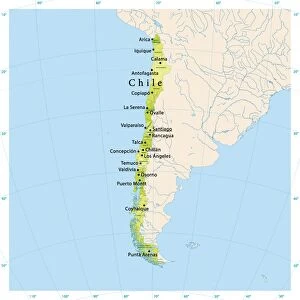 Chile Pillow Collection: Maps