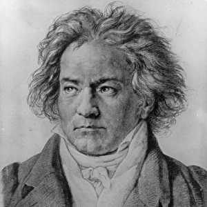 Composers Canvas Print Collection: Ludwig van Beethoven