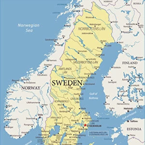 Sweden Pillow Collection: Maps