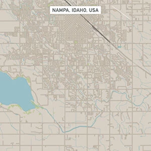 Idaho Premium Framed Print Collection: Nampa