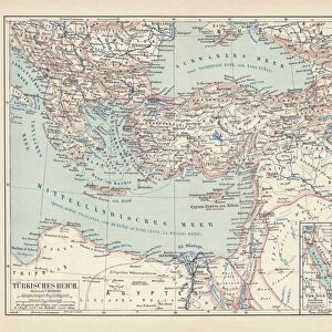Maps and Charts Photographic Print Collection: Albania