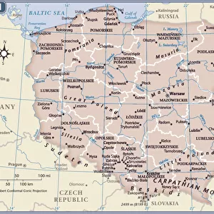 Poland Photo Mug Collection: Maps