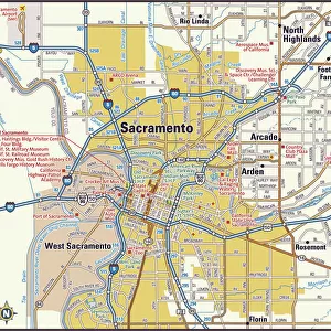 California Canvas Print Collection: Sacramento