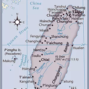 Taiwan Pillow Collection: Maps