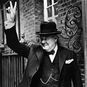 Politicians Mouse Mat Collection: Winston Churchill