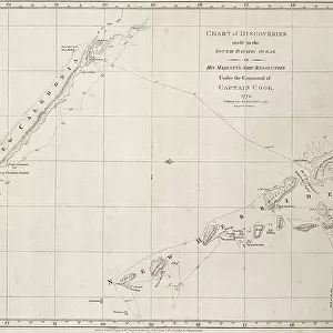 Vanuatu Framed Print Collection: Maps