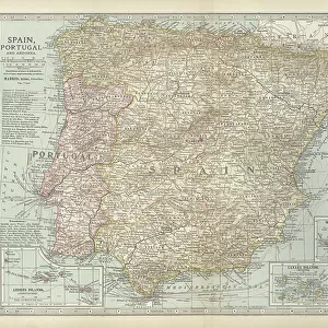 Andorra Canvas Print Collection: Maps