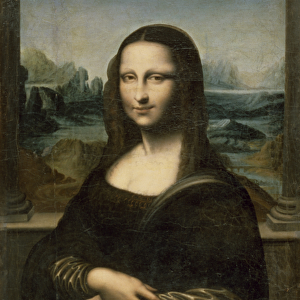 Renaissance art Photographic Print Collection: Mona Lisa painting