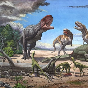 Extinct Mouse Mat Collection: Dinosaurs